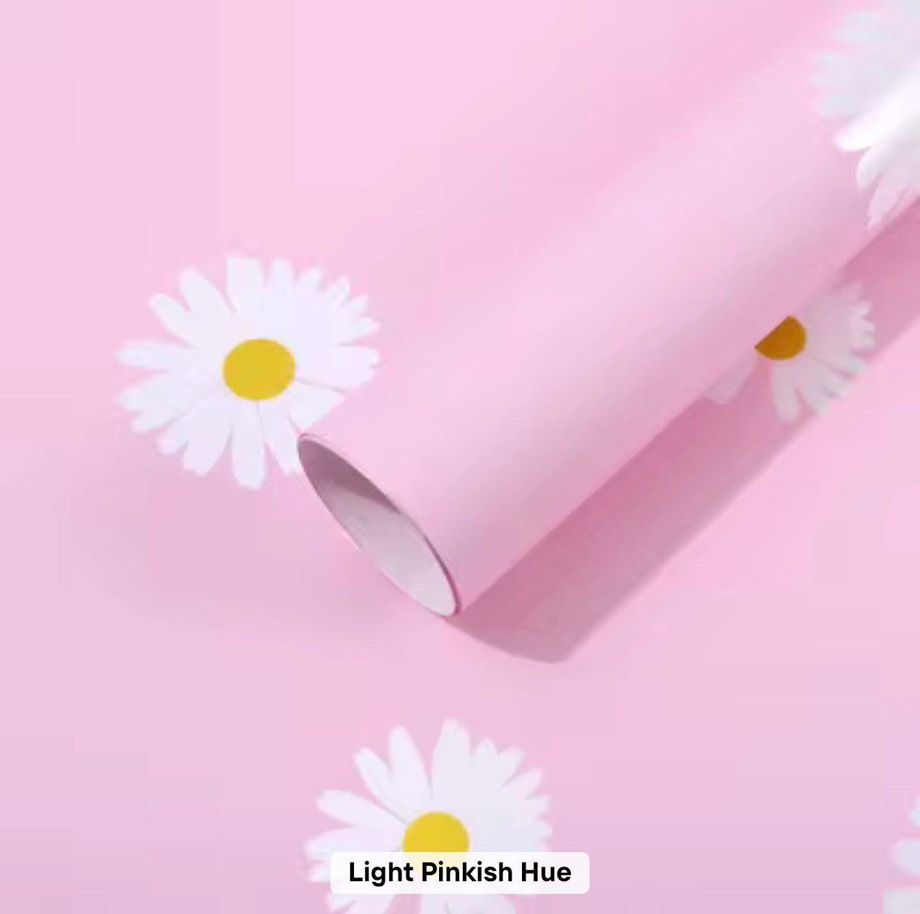 Korean Waterproof Daisy Flower Wrapping Paper – 20 Sheets
